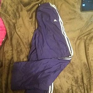 Blue Adidas Windbreaker Sweatpants
